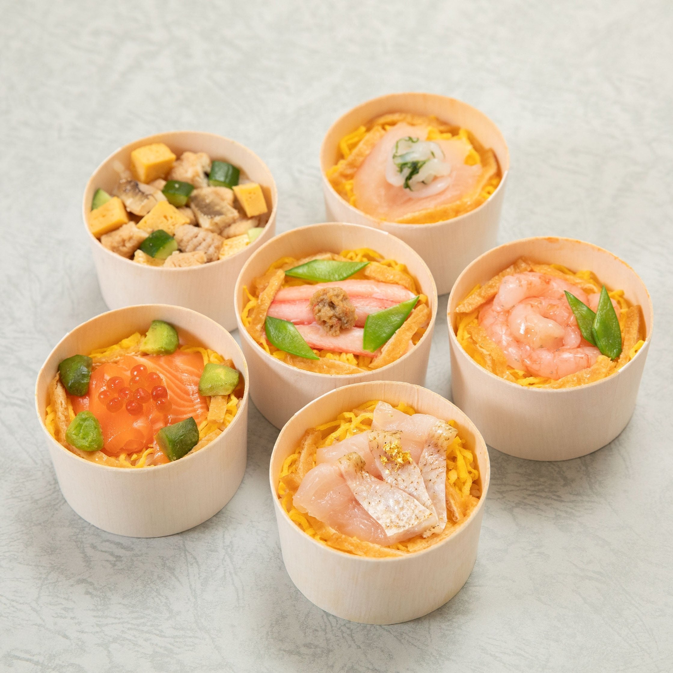 梅鉢紋 海鮮ちらし