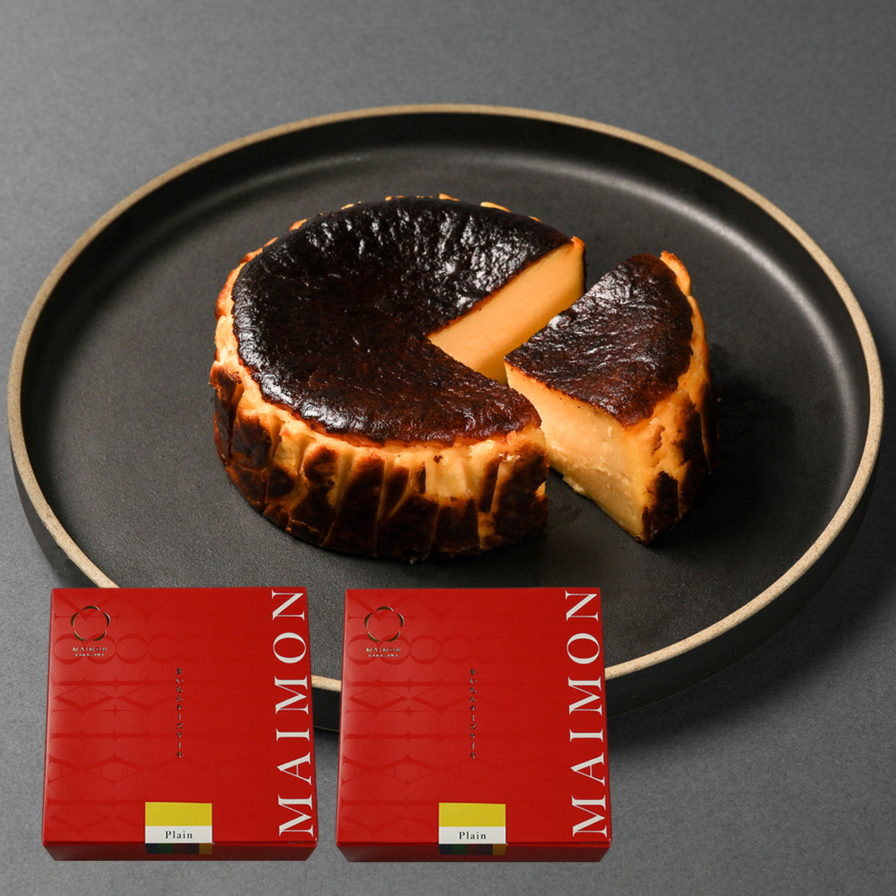 【2個セット】MAIMON CHEESE CAKE(プレーン&プレーン) – maimon-shop