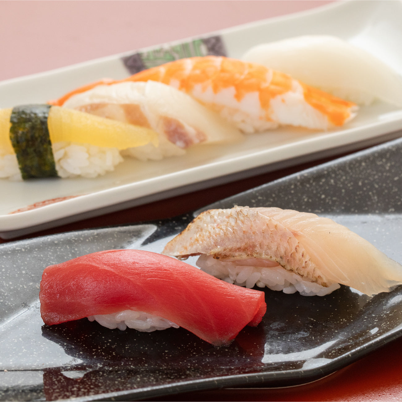 彩ちらし＆迎春紅白握り（金沢の醤油付き）セット　※1月15日より順次発送